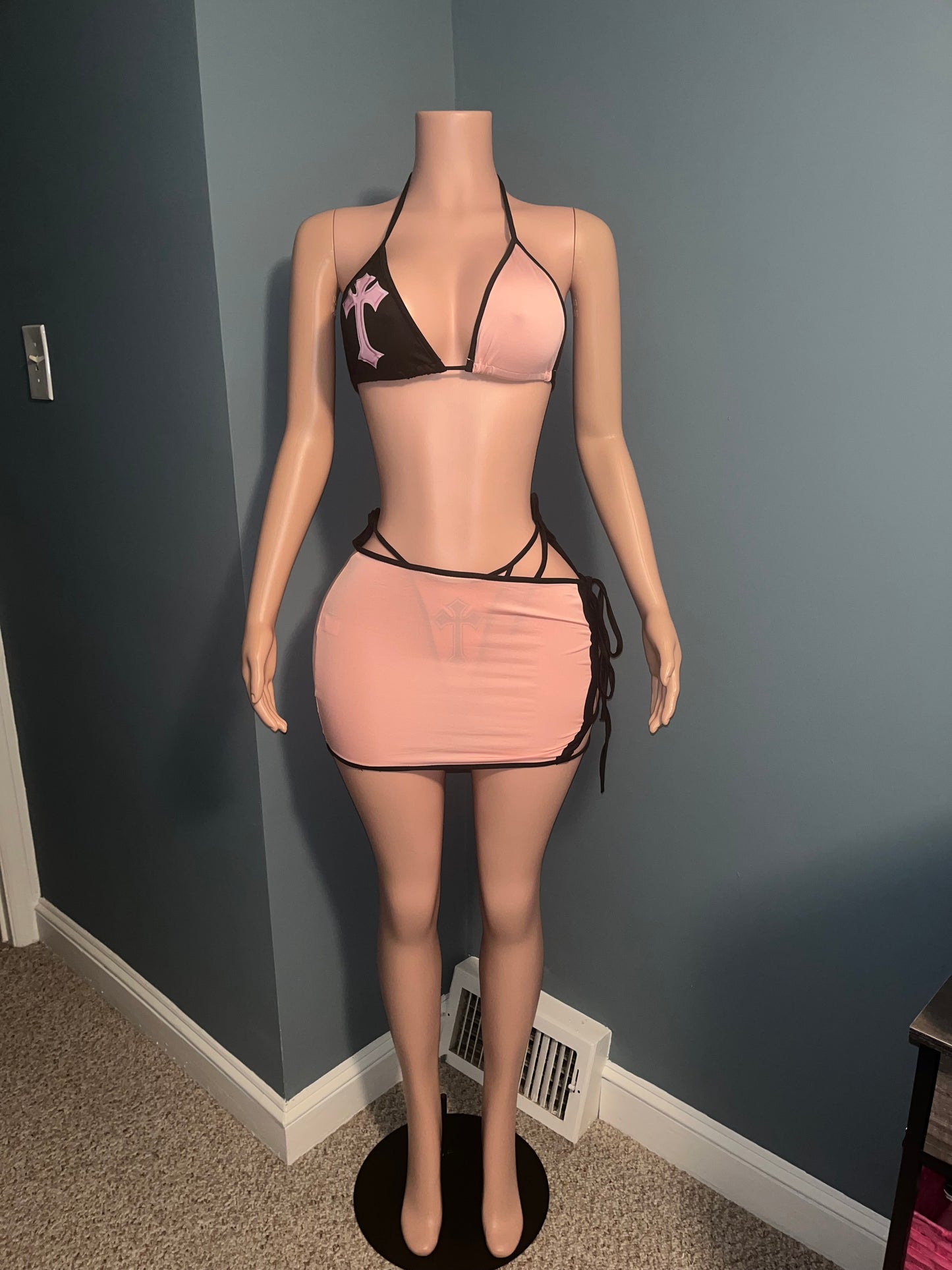 Cross two piece