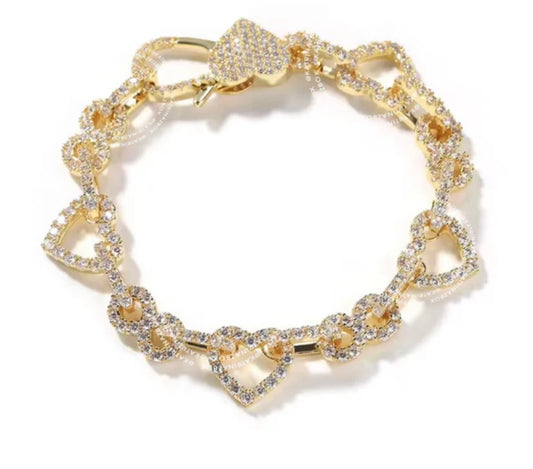 Infinity Gold Bracelet